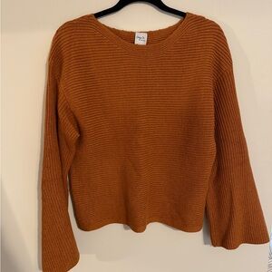 Cozy Co by Cozy Casual Boat Neck Wide Sleeve Knit Sweater